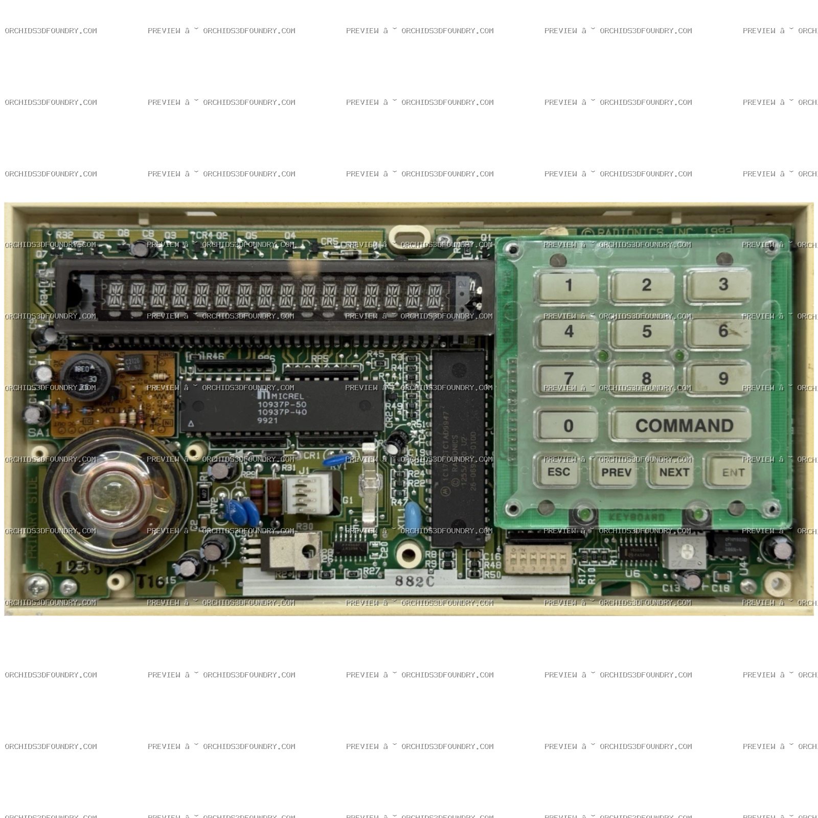 Alarm Keypad Inside